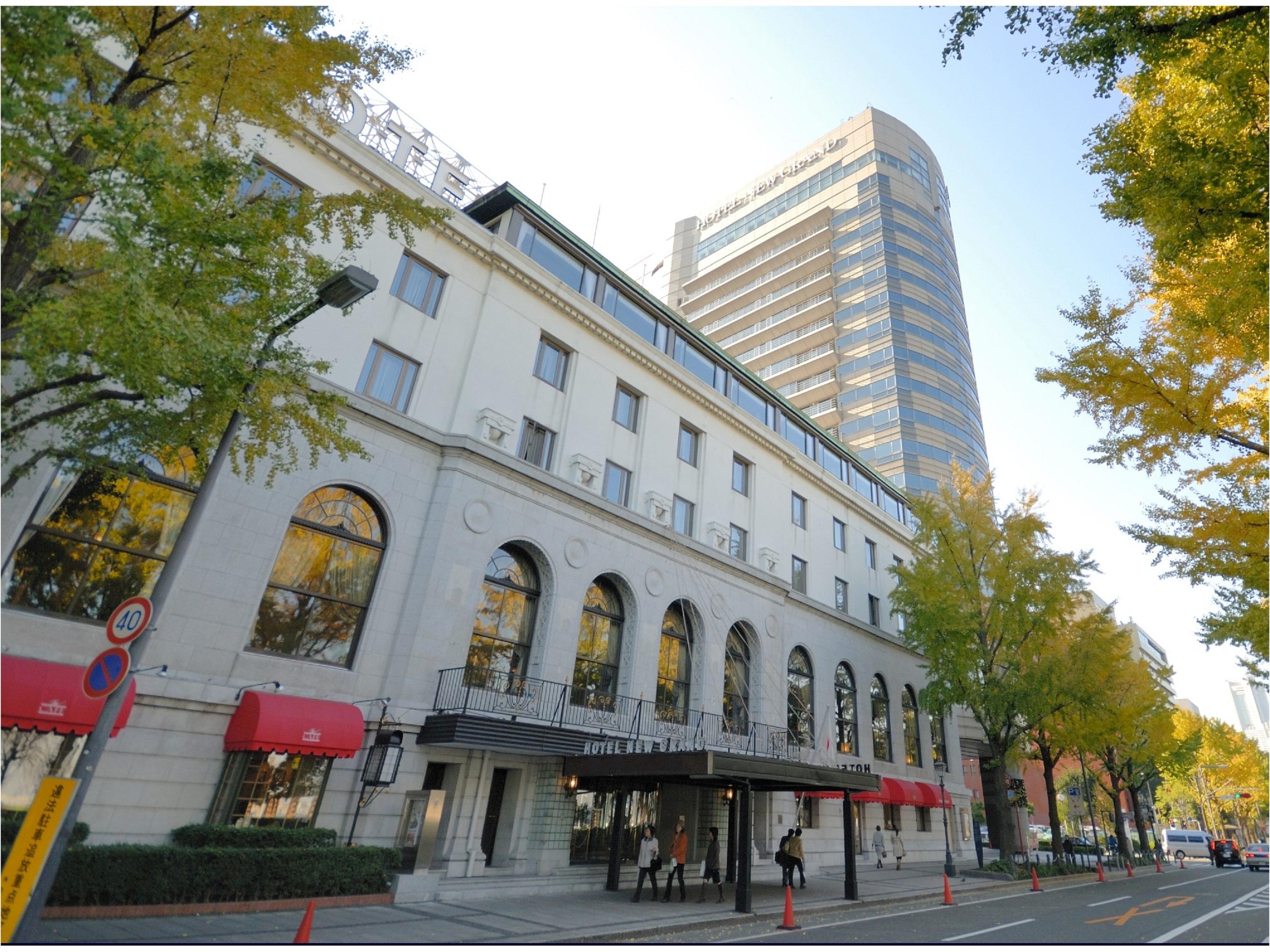Hotel New Grand Yokohama  Exterior photo The main entrance of the hotel