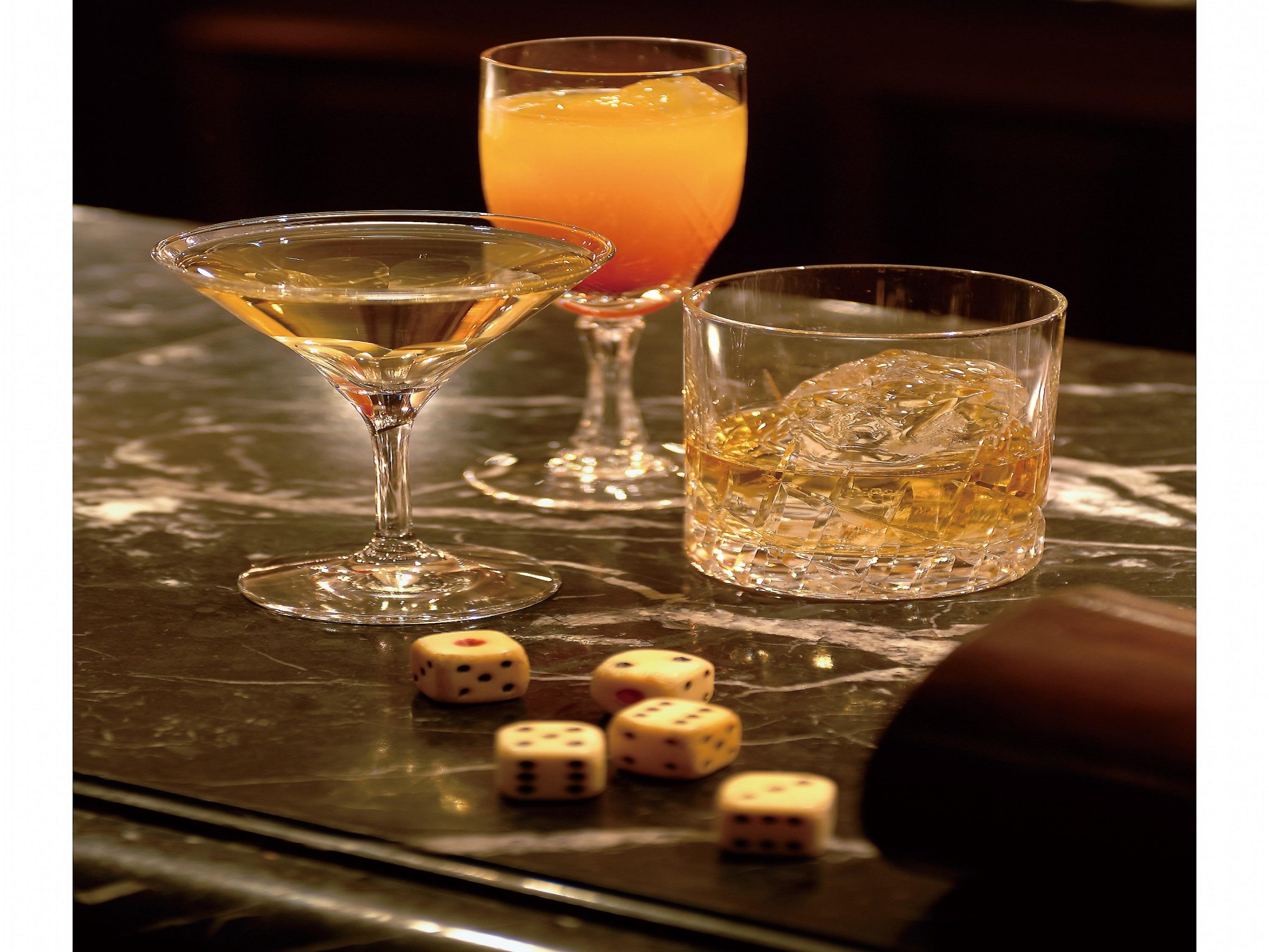 Hotel New Grand Yokohama  Exterior photo A martini, old fashioned and wine glass