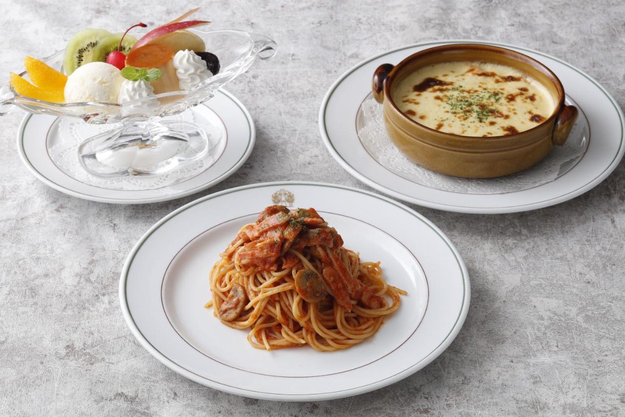 Hotel New Grand Yokohama  Exterior photo A typical Italian-style set meal