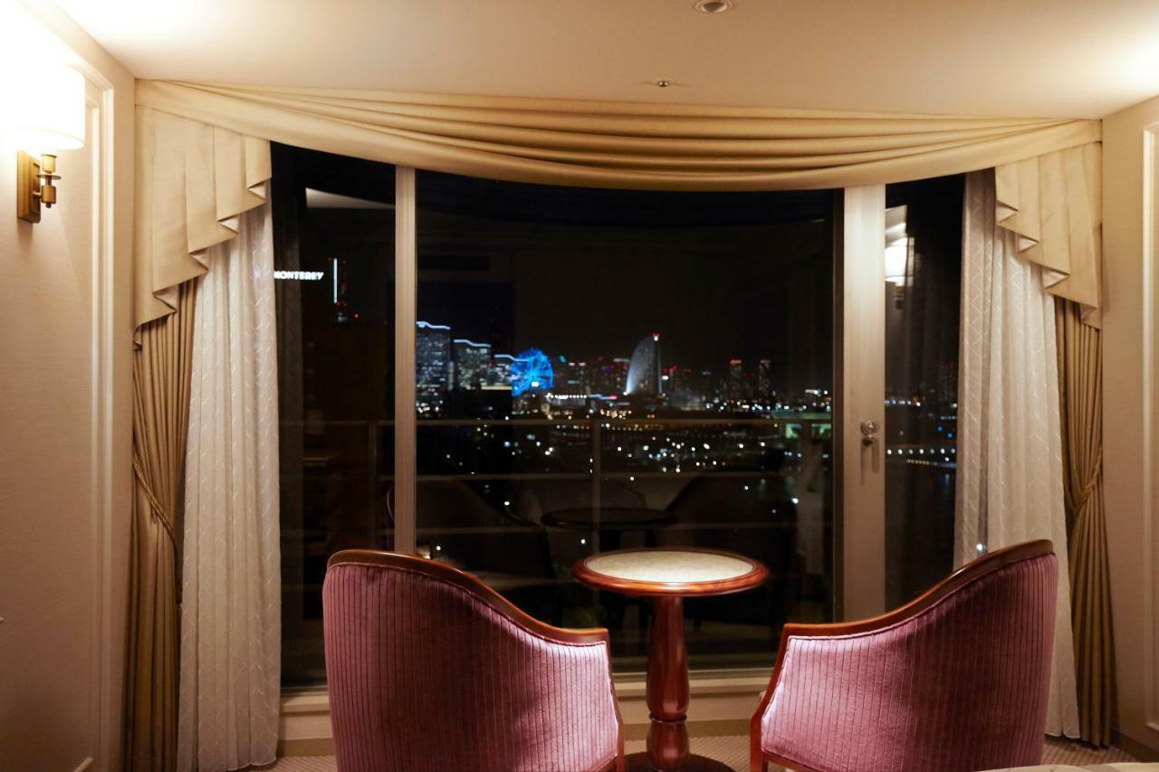 Hotel New Grand Yokohama  Exterior photo View from a suite at the hotel
